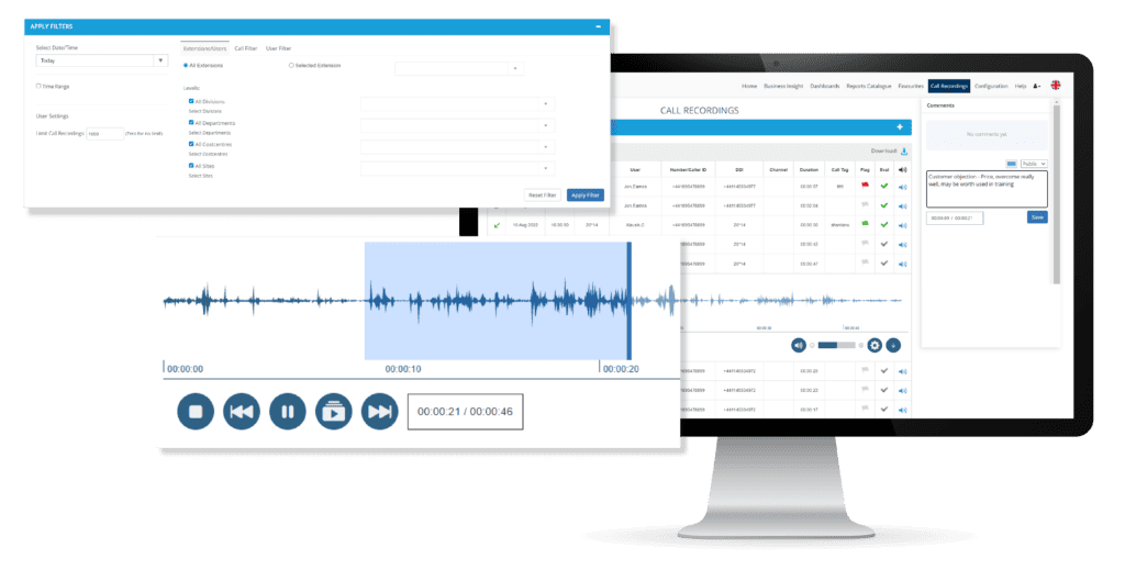 Transition to iCall Suite Call Recording and Analytics